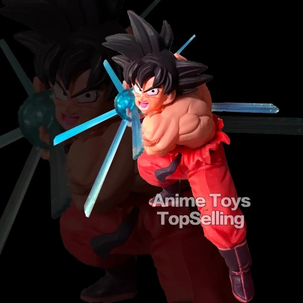 13,5 cm Anime Dragon Ball Z Figura Kaiouken Goku Figura Goku Figura PVC Vegeta Modello da collezione Giocattoli Regali