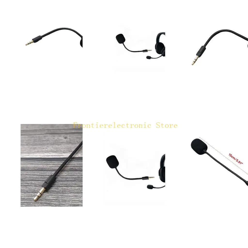 G8DB Microphone with 3.5 mm detachable rod for BarracudaX Headphones with microphone and microphone use with foam rod