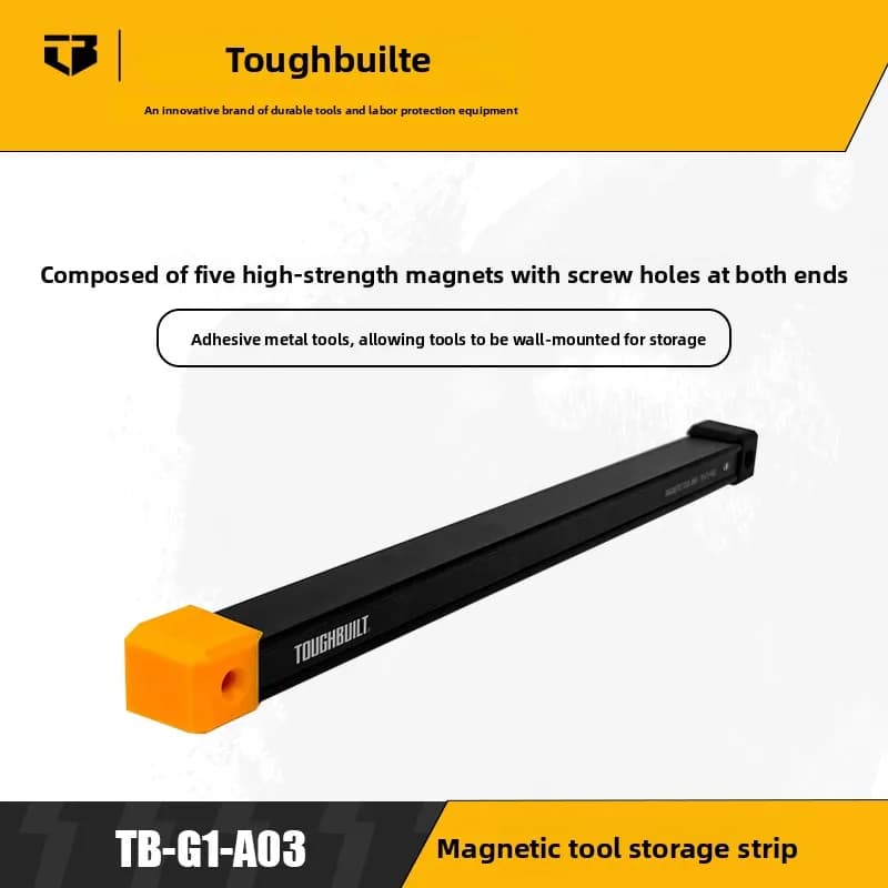 TOUGHBUILT Magnetic tool storage strip Wall-mounted ladder box Storage Strip TB-G1-A03