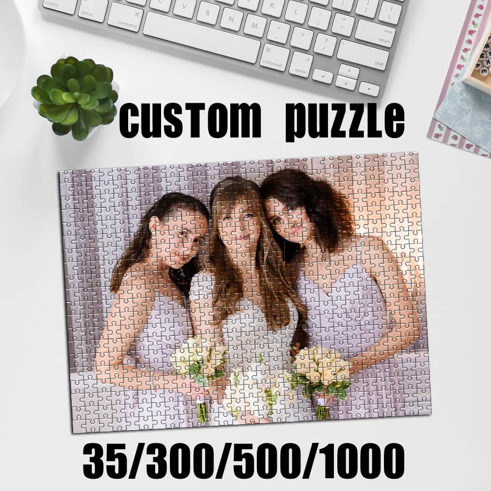 Puzzle con foto personalizzate Personalizza puzzle personalizzati di bellezza Puzzle in legno fai da te Regali per lei