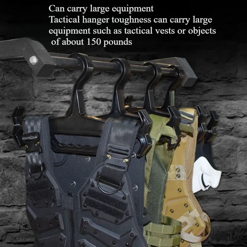 FMA Appendiabiti multifunzione Gilet tattico Abbigliamento Campione Mostra Appendiabiti in plastica antiscivolo