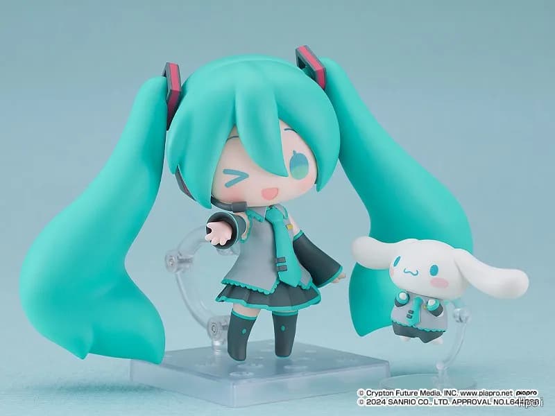 Disponibile Originale GSC NENDOROID 2306 Hatsune Miku Versione Cooperativa Cane dalle Orecchie Grandi Action Figure Modellino Giocattolo Regalo Ornamento
