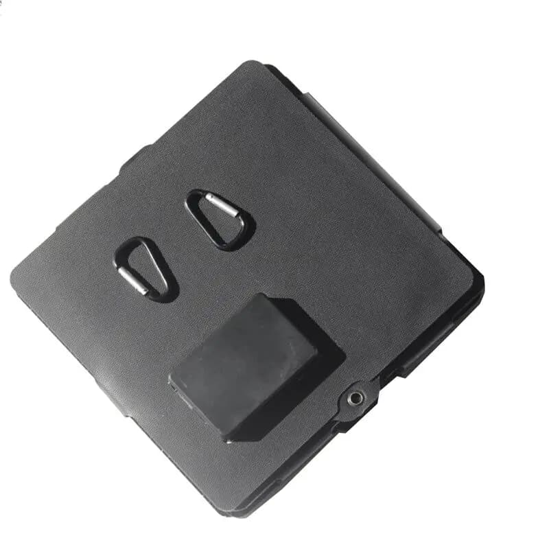 Pannello Solare Pieghevole SDFC 30W 5V/12V, Caricatore Solare Impermeabile ETFE, Borsa con Pannello Solare Portatile per Alimentazione Mobile, Ideale per Escursioni all'Aperto