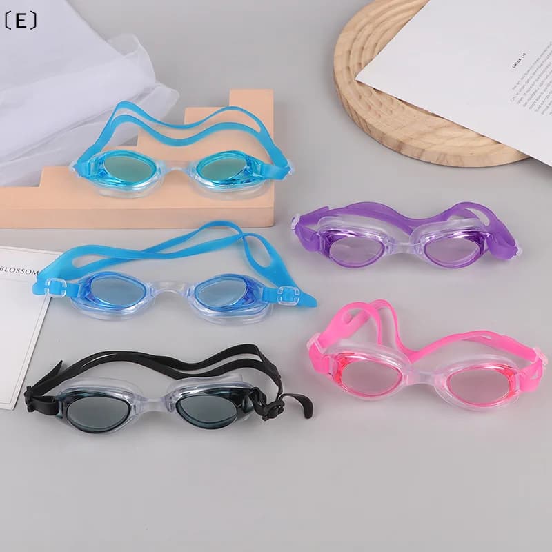 Swimwear for children, waterproof diving glasses with ear plugs and PVC bag for water sports in the pool