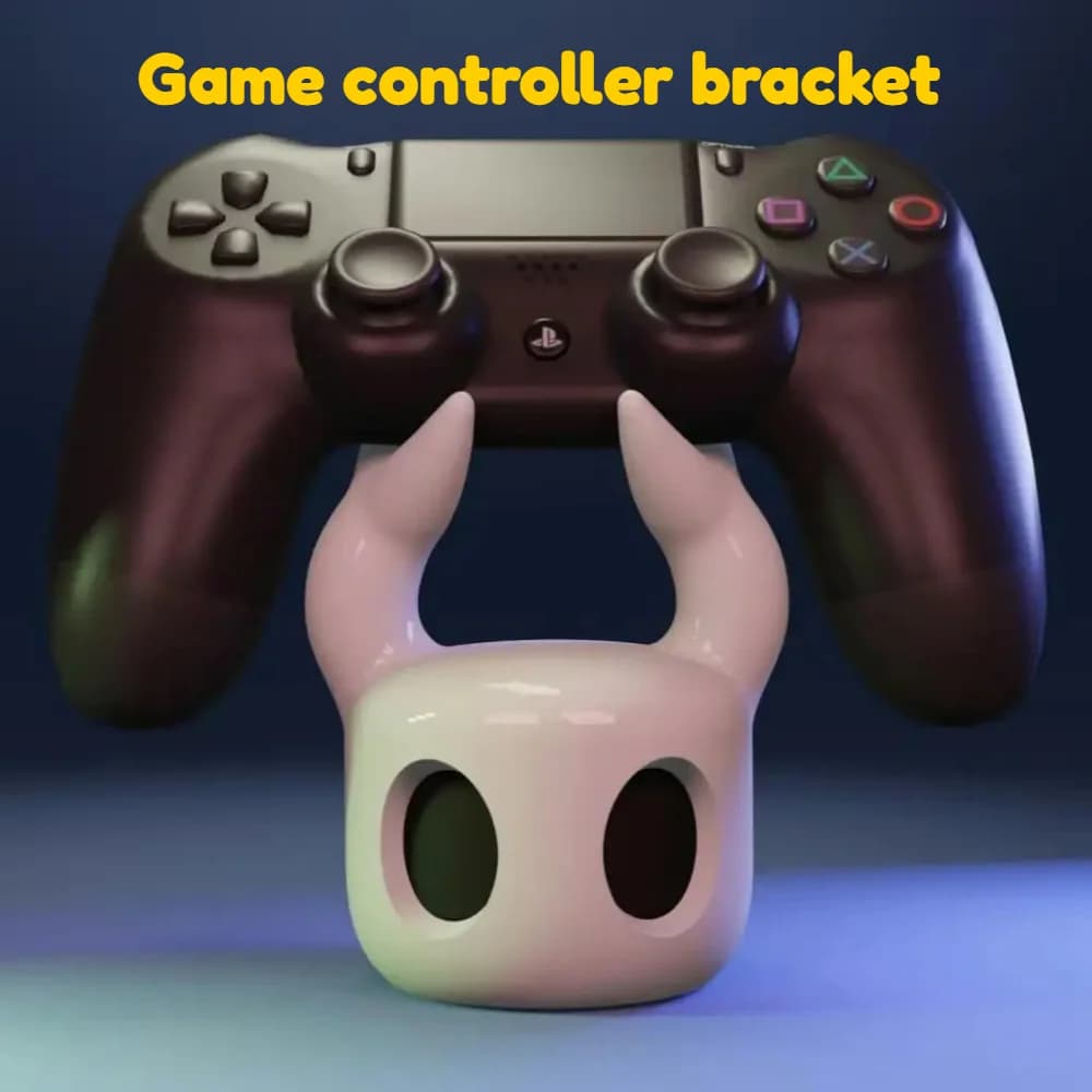 Supporto per Gamepad, Supporto per Cuffie da Gaming Hollow Knight, Organizzatore da Scrivania, Struttura di Supporto