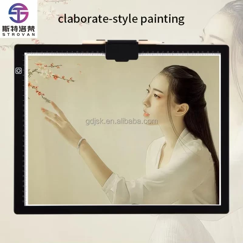 New A3 Led Light Pad Sketch Handletter Tool Light Pad A3-D36 Dimmable Led Tablet