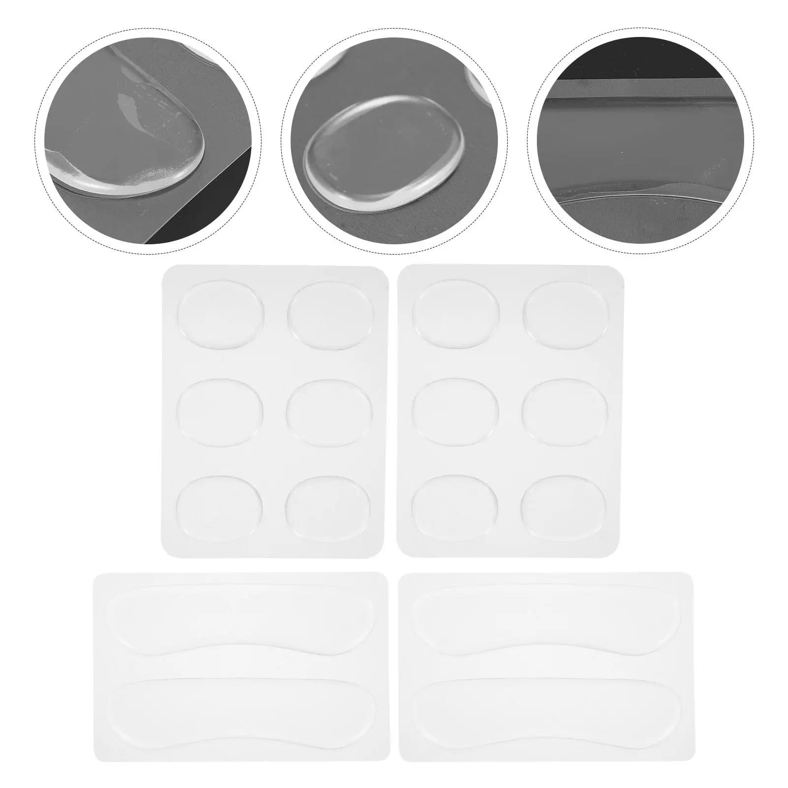 Kit di 16 Pezzi di Cuscinetti in Gel per Smorzamento Tamburi, Riutilizzabili in Silicone, per Controllo delle Vibrazioni e Ottimizzazione del Tono, con Forte Adesione