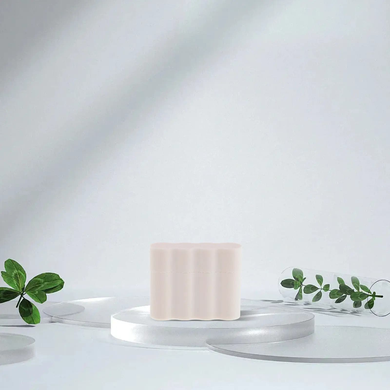 Contenitore in Plastica per Batterie RV, 4 Scomparti, Bianco, Impermeabile, Organizzatore per Camper, Roulotte e Alimentazione Elettrica Auto