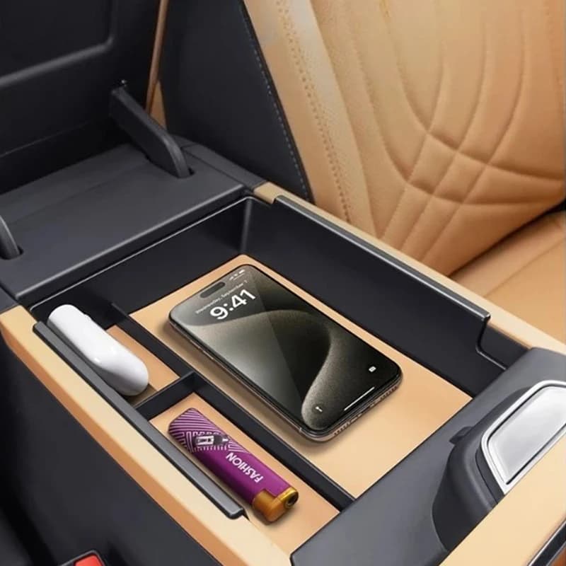 Scatola portaoggetti per Geely Galaxy Starship 7EMi – Organizzatore per bracciolo auto, accessori interni