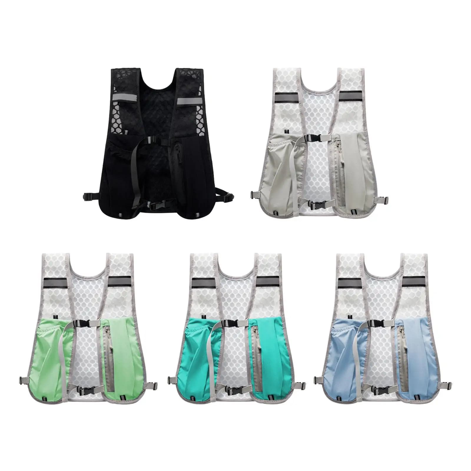 Vest, Running backpack, Water container for sports and hiking