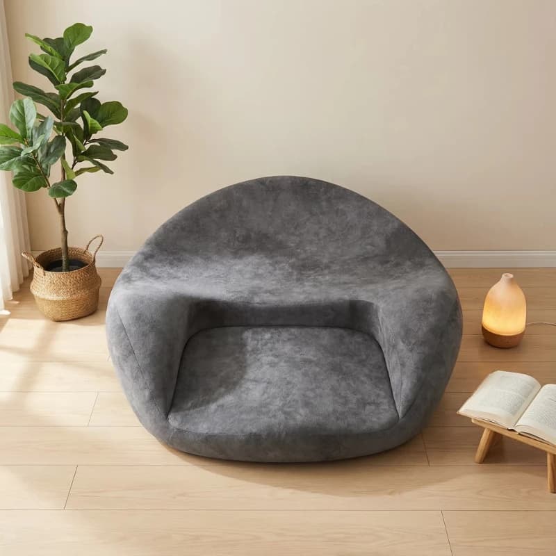 Set di Cuscini Ergonomici per Meditazione con Supporto Lombare, Zafu e Zabuton per Allineamento Spinale, Comodo Cuscino da Pavimento per Yoga e Zen