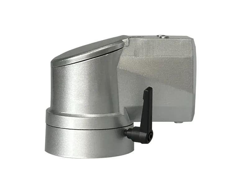 4460 Series 90 Degree Box Connector Support Arm System Parts Arm-mounted Operation Panel PC or Monitor Stand RAL 9006