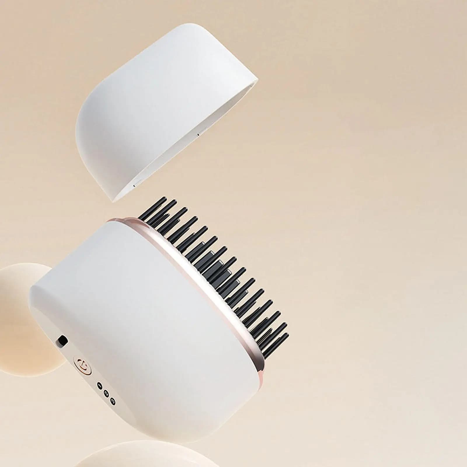 Width Brush for Mini Hair, Anti-Scoating, Wireless, with 3 Settings