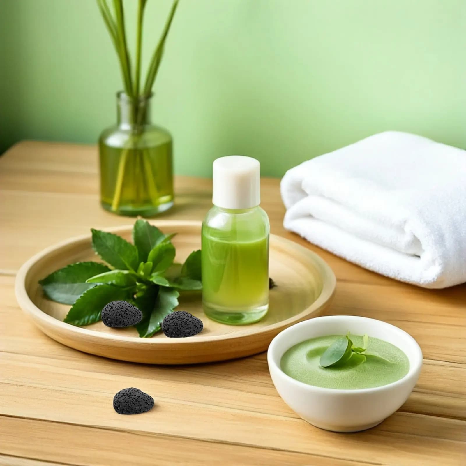 10 Pezzi Diffusori a Forma di Cuore in Pietra Vulcanica, Diffusore di Aromi Naturale per Oli Essenziali, Piccolo Diffusore Senza Fiamma per Fragranze Domestiche