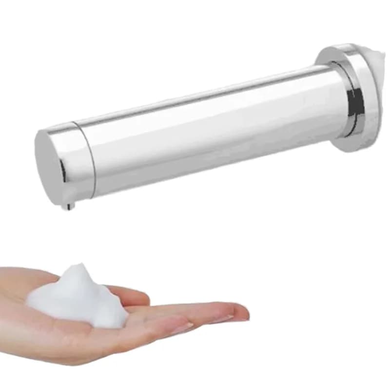 Commercial Wall Mounted Brass Chrome Automatic Foam Soap Dispenser Faucet Soap Dispenser For Pubilc