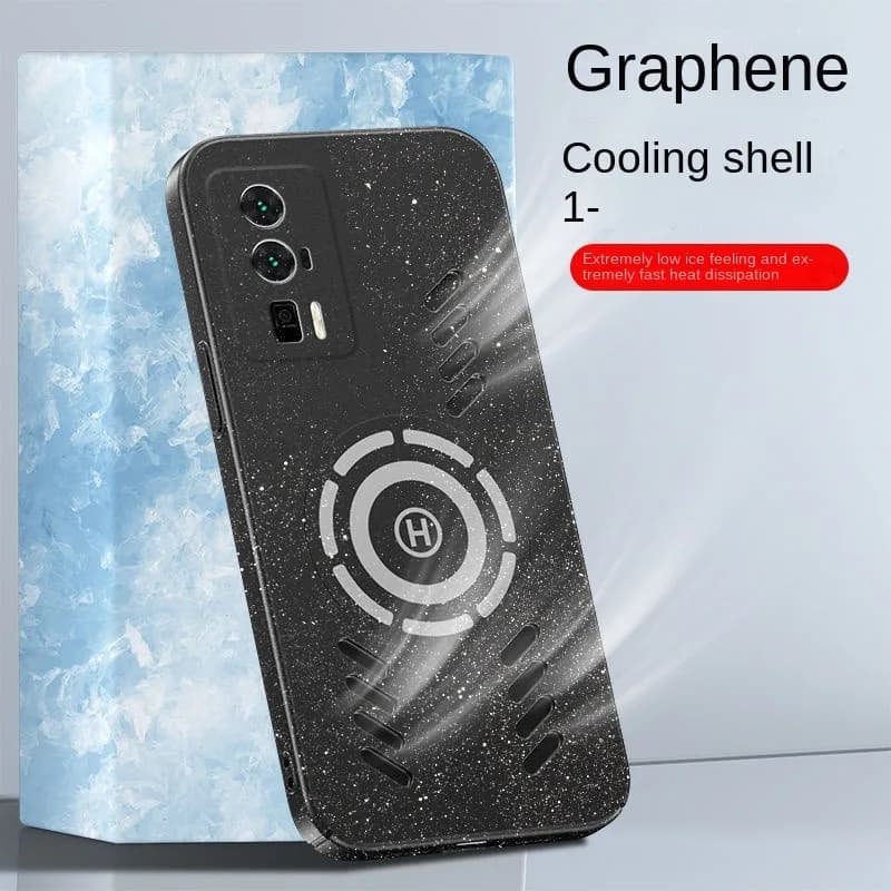 For Xiaomi POCO F5 PRO Case Hard PC magnetic Heat dissipation Protective Back Cover Case For Xiaomi POCO X3 NFC Pro F4 GT Shell