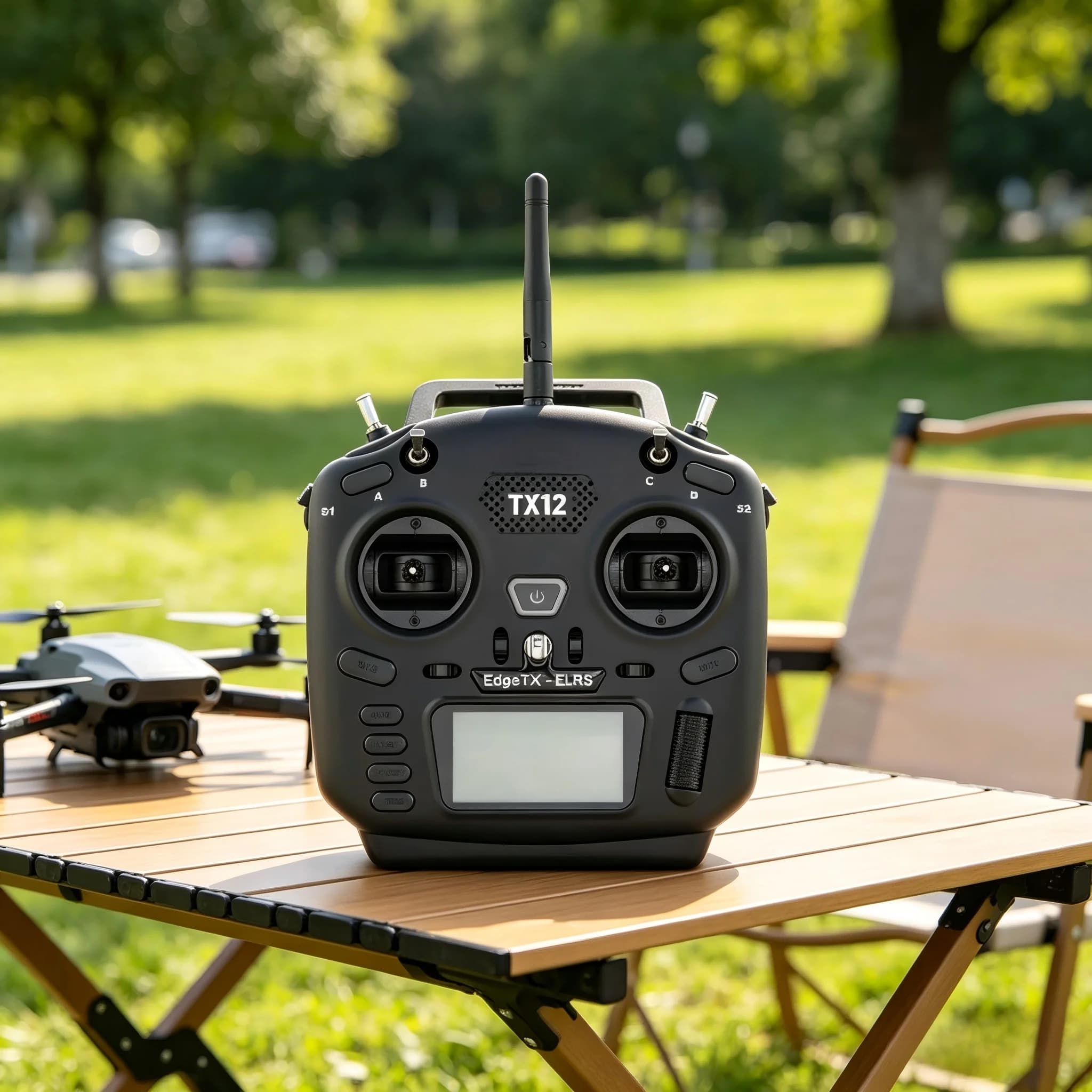 16CH Hall Gimbal Remote Transmitter Mode 2 V4.0 Radio Control for FPV Drone Quadcopter Airplane RC TX12 Mark II