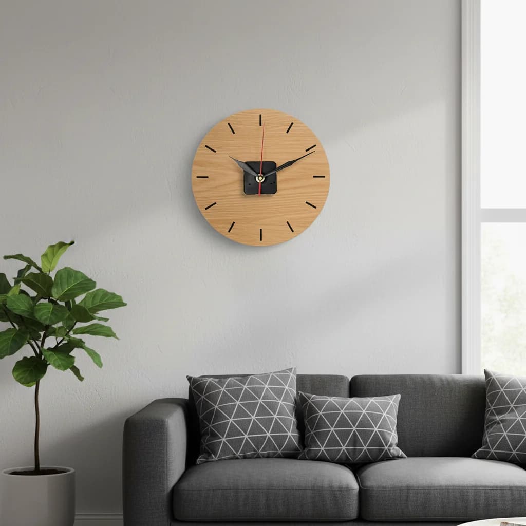 1 pz Meccanismo Silenzioso per Orologio al Quarzo Fai da Te, Ricambio per Orologio da Parete, Accessori per Riparazione e Decorazione Casa