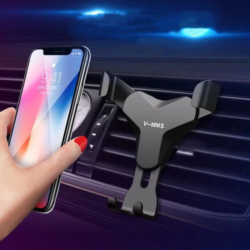 Gravity Car Phone Holder Multifunction Air Vent Mount Stand Bracket Support Smartphone GPS Auto Interior Decoration Accessories