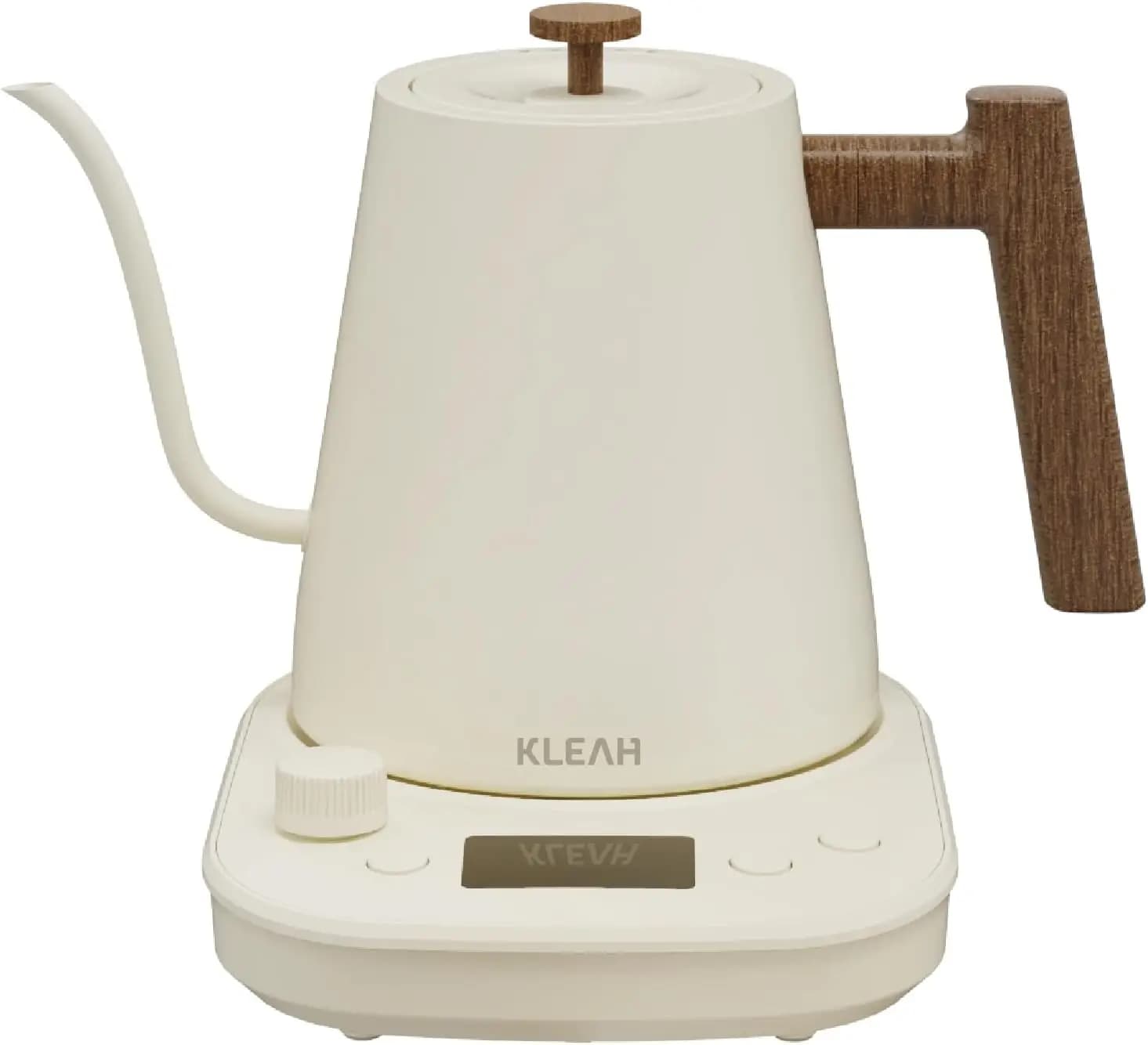 Bollitore Elettrico a Collo d'Oca con Controllo della Temperatura, 0,8L, per Caffè Filtrato, 1200W, Riscaldamento Rapido e Mantenimento del Calore