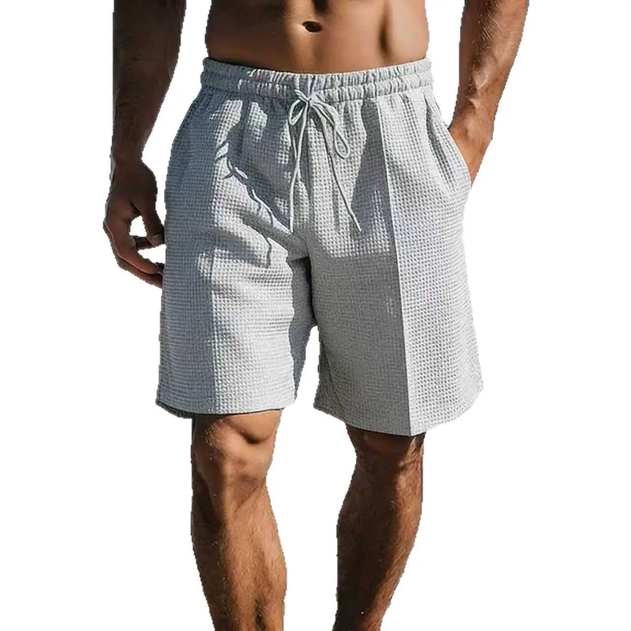 Pantaloncini da Spiaggia Classici ad Asciugatura Rapida per Uomo, Stile Sportivo Casual, Ideali per la Corsa, Moda Estiva Trendy