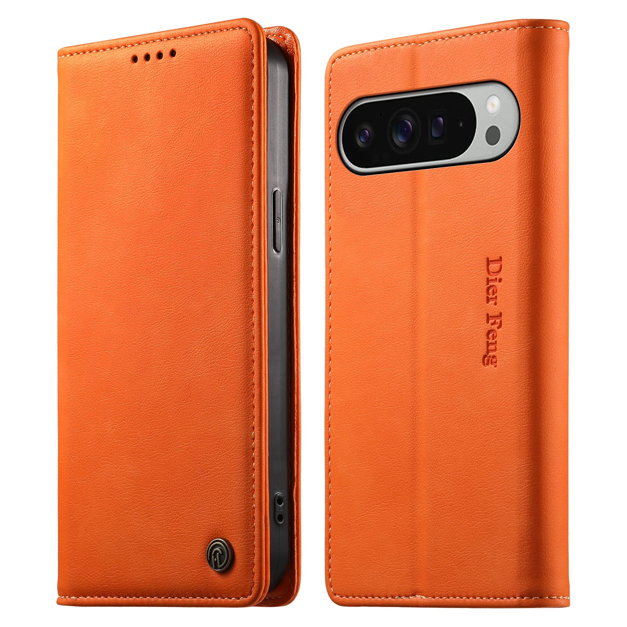 Custodia a Portafoglio con Blocco RFID per Google Pixel 10 Pro 10A 9Pro XL 8 7 9A 8A 7A 6A, Cover in Pelle PU con Funzione Stand