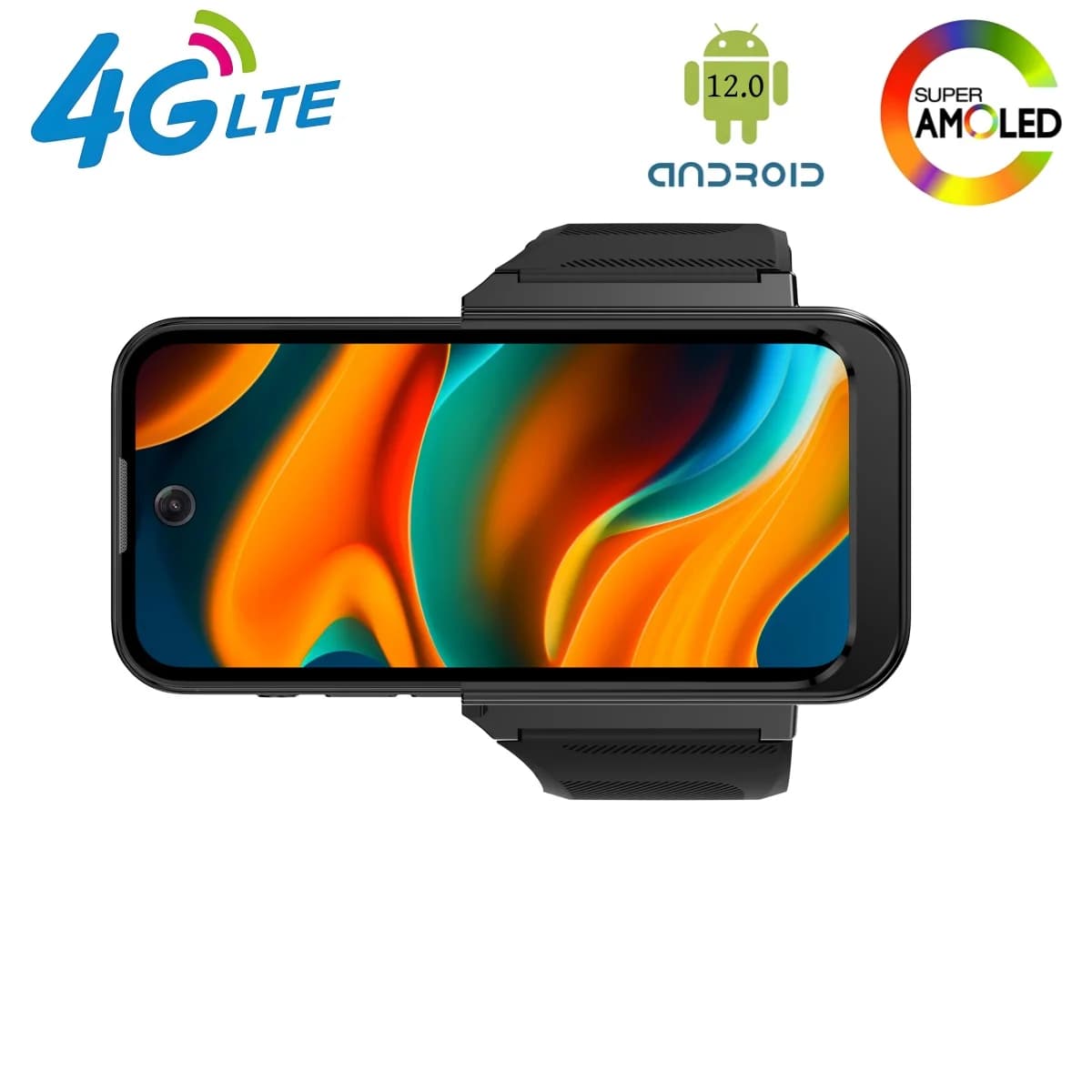 Q333 Mini Smartwatch Android 12.0, 3.97 Pollici, 8GB RAM, 256GB ROM, Dual SIM, Play Store, 3G, Piccolo Telefono Smartwatch