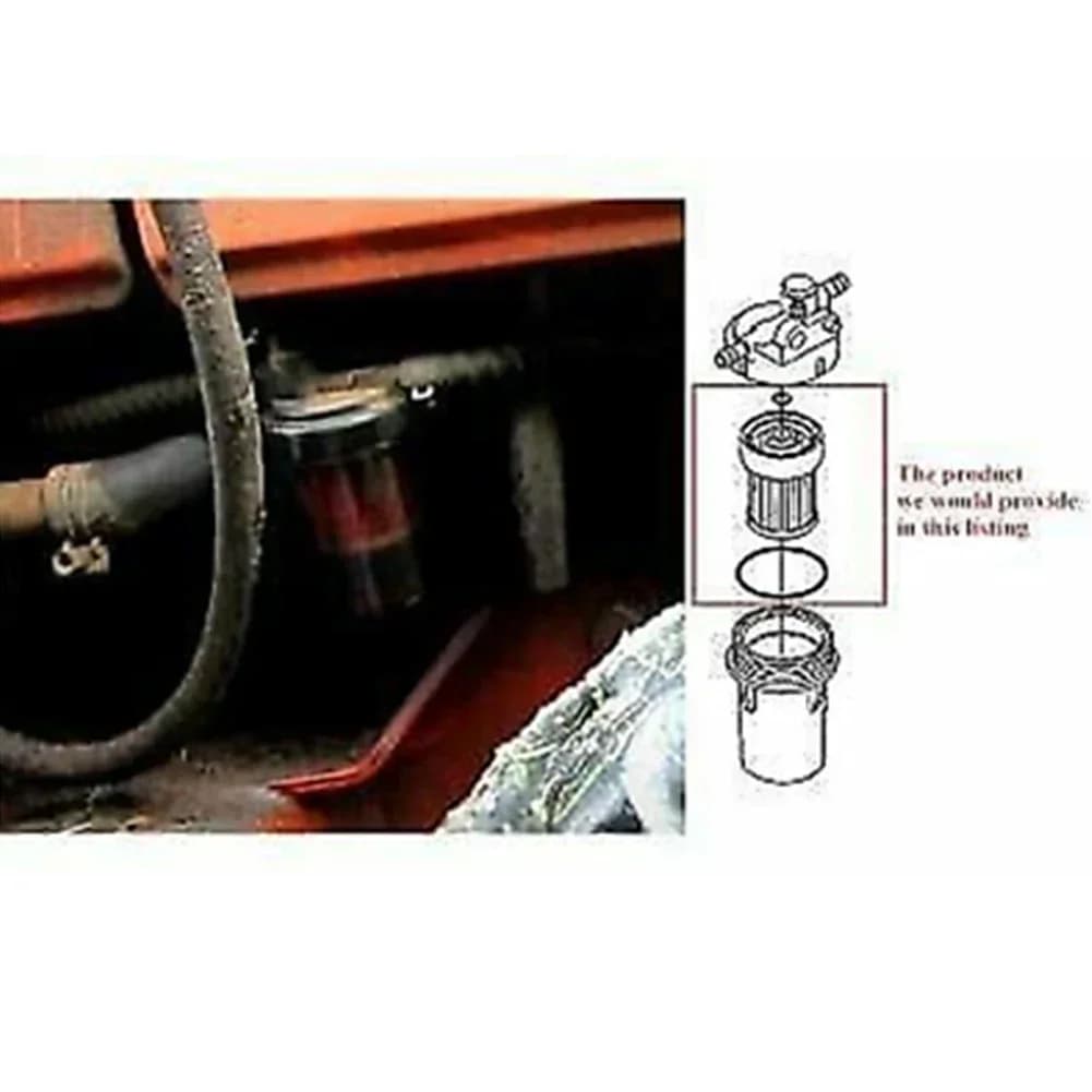 Sustainare le prestazioni opzionali del motore Ottieni il tuo pacchetto di due affidabili filtri del carburante completi di un O-ring per vari modelli