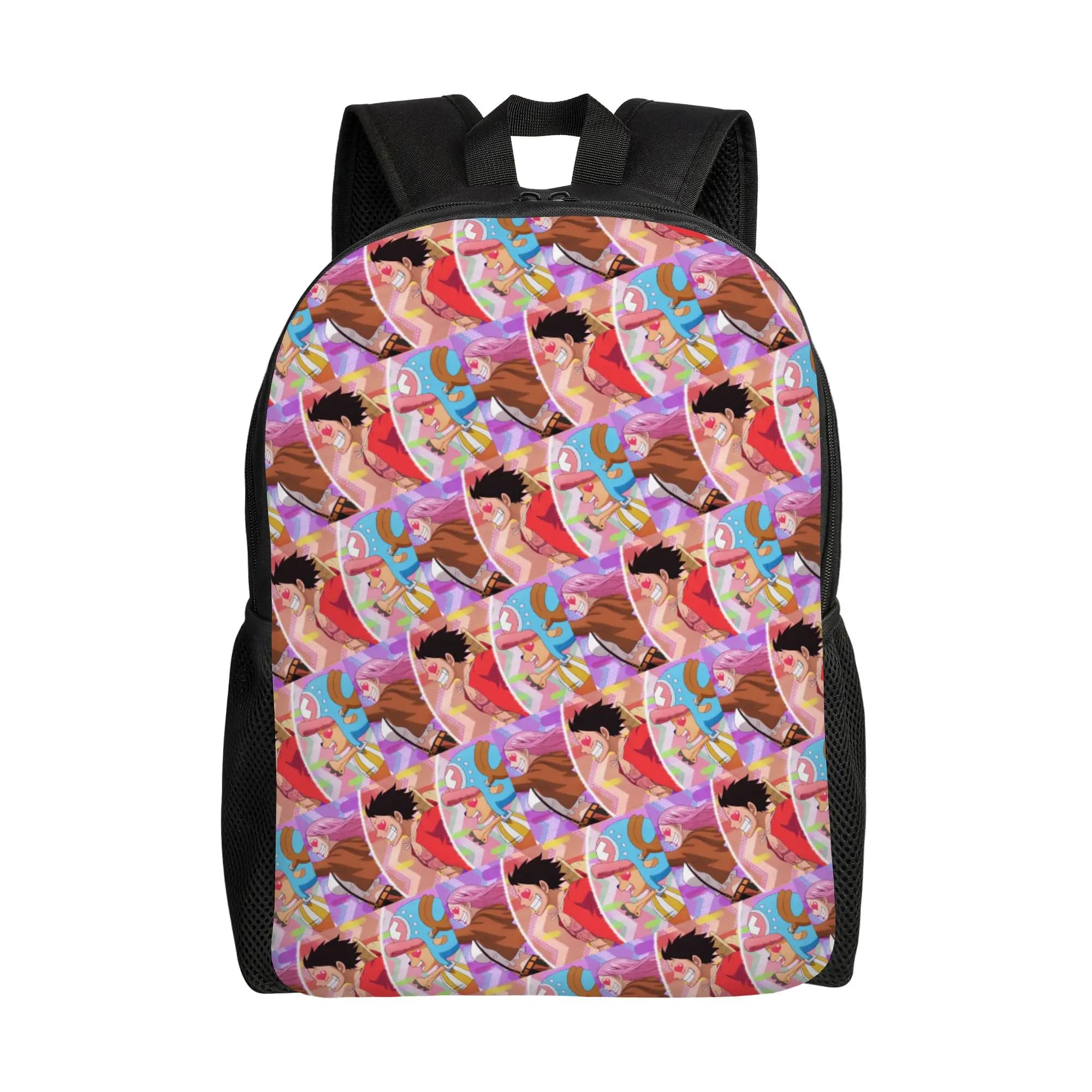 Custom Tony Tony Chopper Backpacks for Men Women Water Resistant College School One Piece Bag Printing Bookbag