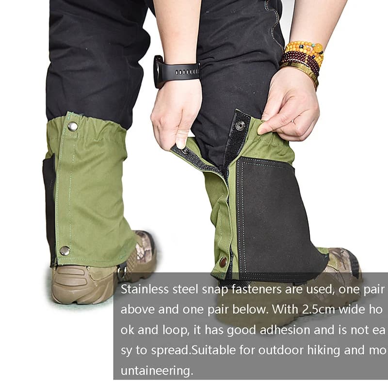 Outdoor Snow Sand Waterproof Boot Leggings Snake Resistant Snake Shoe for Shoe Protection