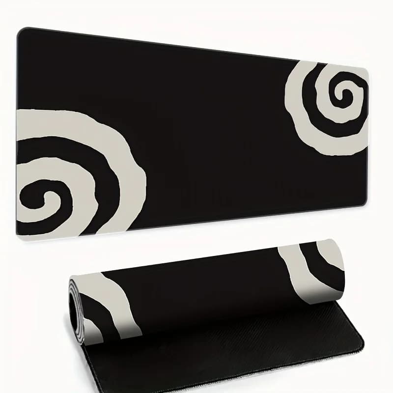 Tappetino per Mouse in Gomma Antiscivolo Grande per Gaming, Tappetino da Scrivania Durevole con Motivo Semplice ed Elegante per Ufficio, Laptop e PC