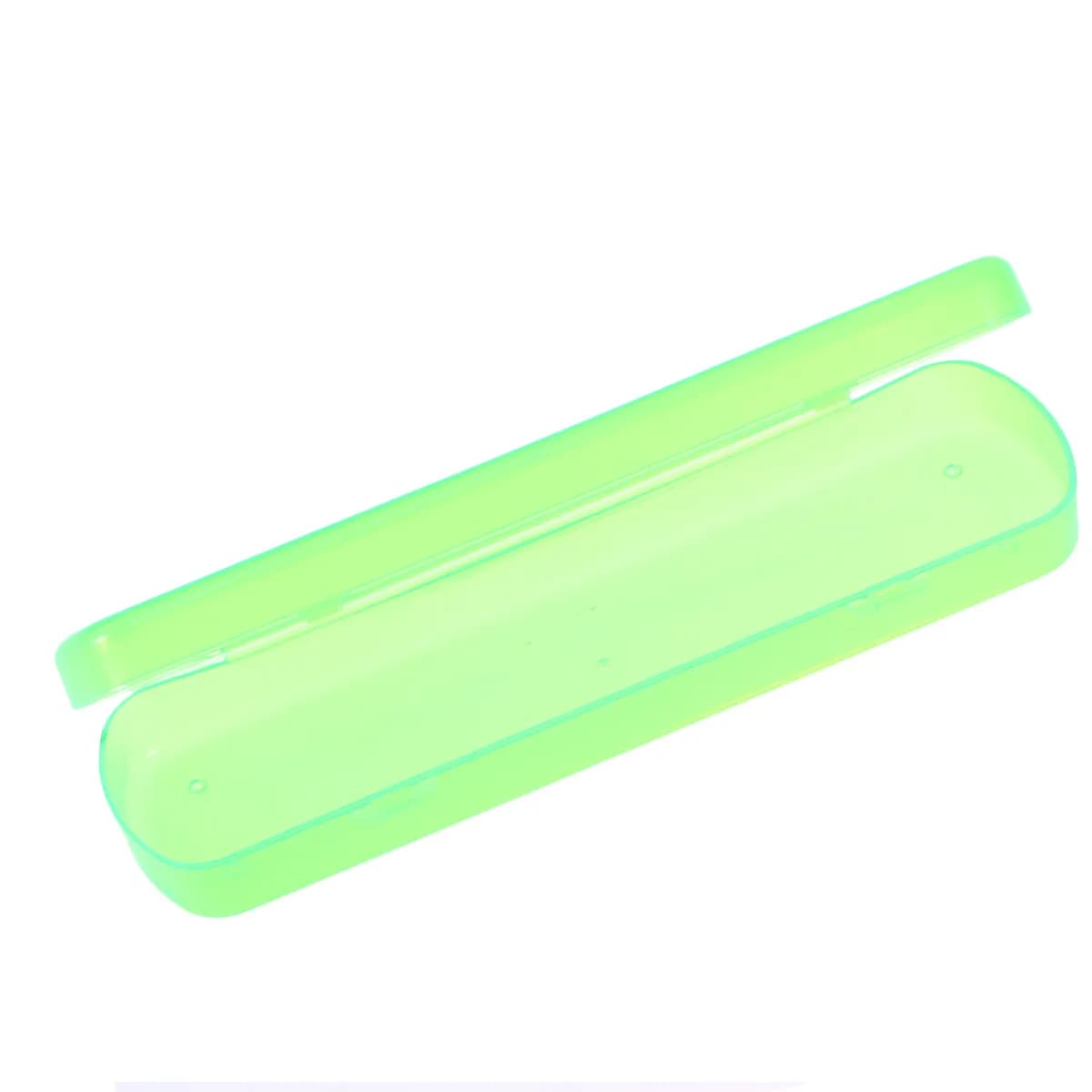 Porta Spazzolino da Denti in PP, Custodia Porta Spazzolino Verde Portatile da Viaggio, Scatola Contenitore per Dentifricio per Campeggio e Viaggi