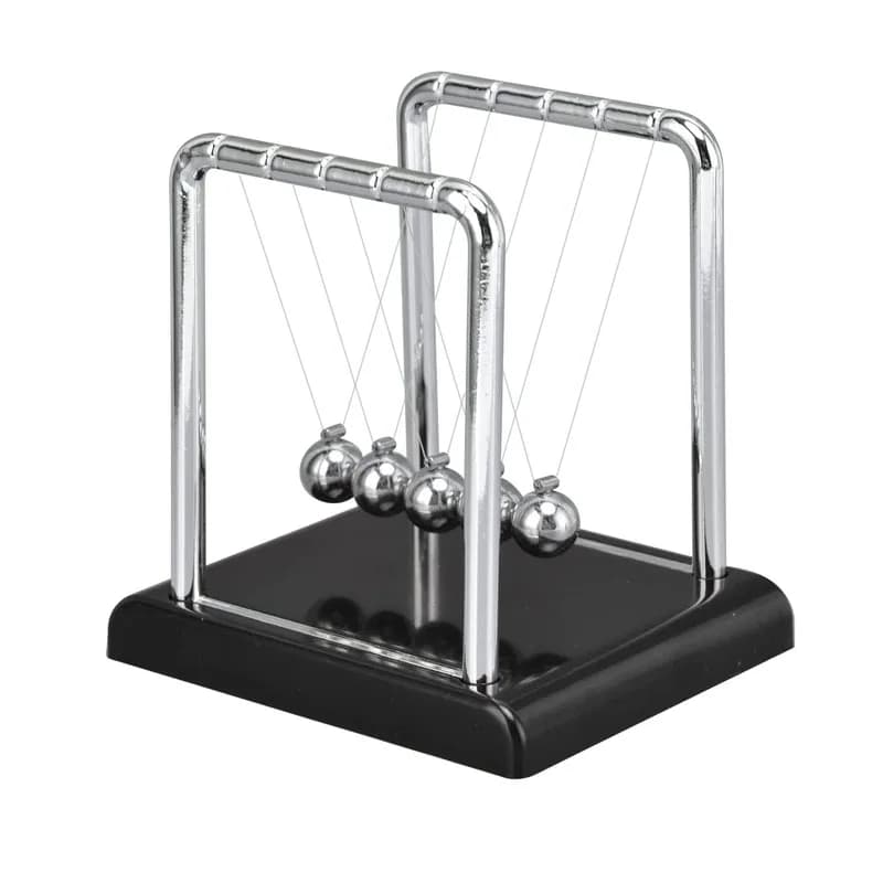 Newtons Culla Balance Balls Scienza Pendolo Scienza Fisica Gadget Desktop Agitarsi Giocattoli per TDAH E Ansia Adulti Bambini