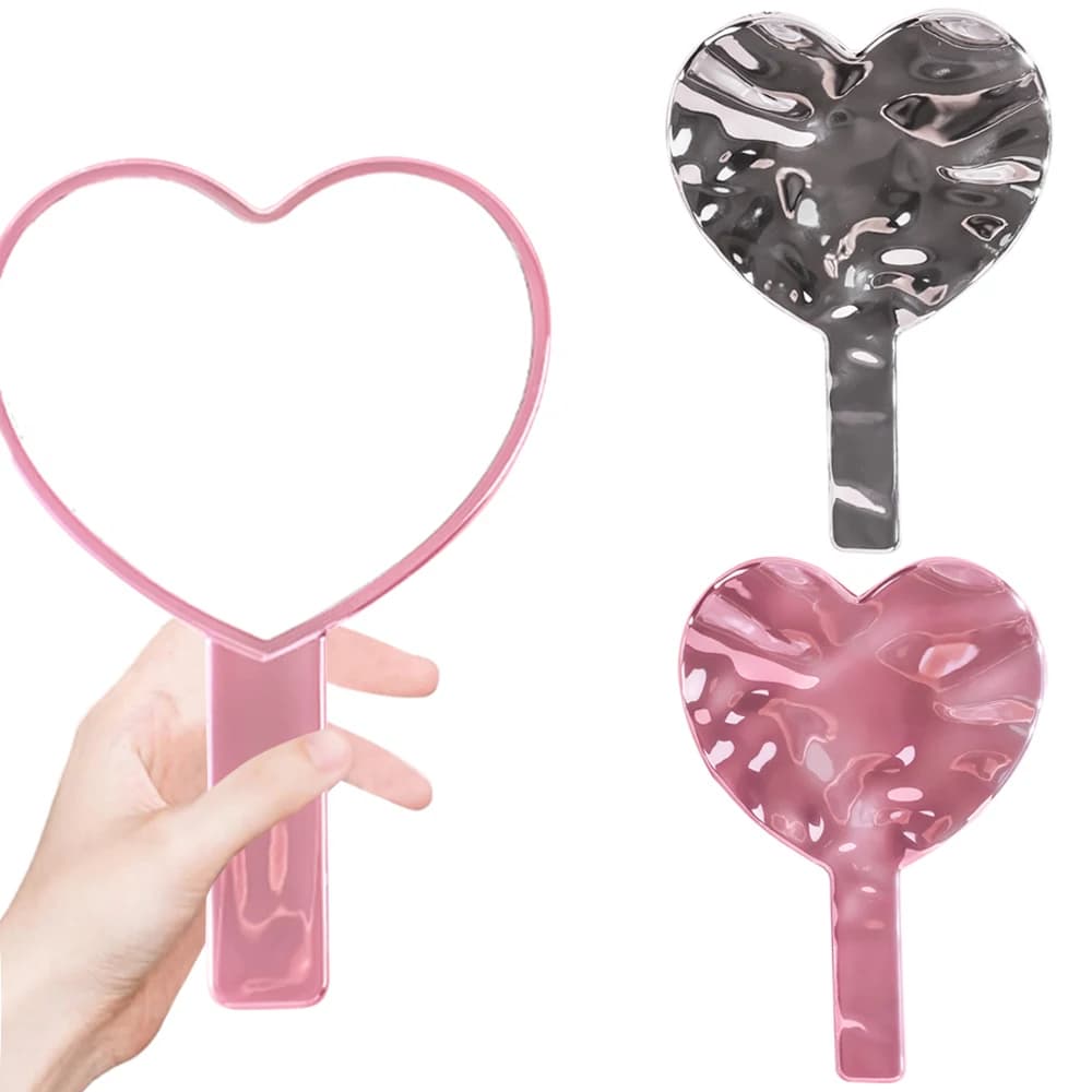 1pc specchio per trucco portatile specchio galvanico strumento portatile per estensione ciglia per donne specchi per il viso accessori di bellezza