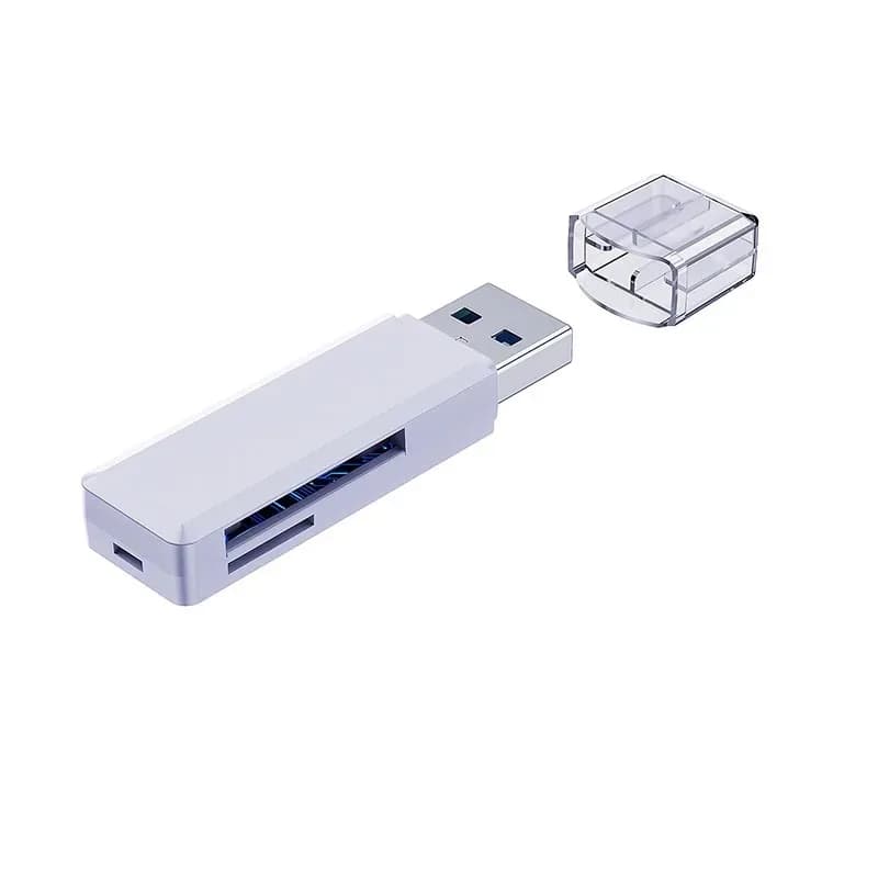 Lettore di Schede USB3.0 per Micro SD HC XC TF MIMC RSMMC, Adattatore con Luce LED per Computer e Laptop