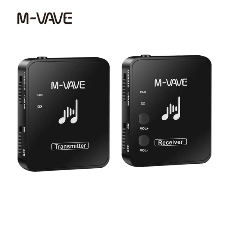 M-VAVE WP-10 2.4GHz Wireless auricolare Monitor sistema di trasmissione trasmettitore e ricevitore ricaricabili 2024