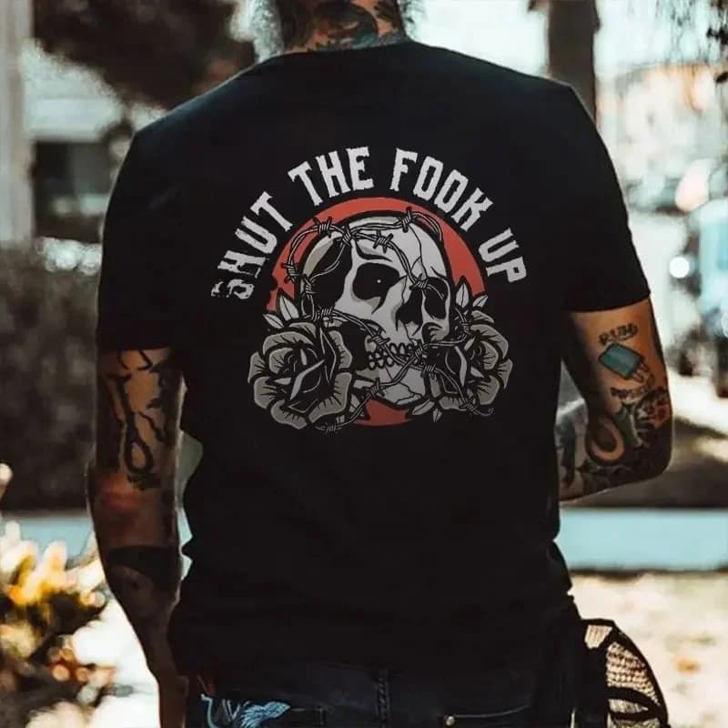 HOT SALE Harajuku Men's Cotton Pop T-shirt Casual Summer Fall Shoulder Short Quick Dry Sleeve Elastic S-4XL Cool T-shirt