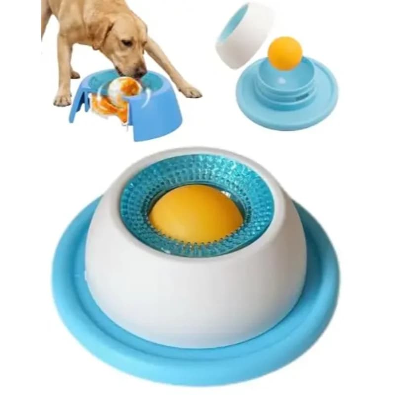 Giocattoli interattivi per cani, dispenser di cibo a lenta erogazione per l'addestramento dei cuccioli, accessorio per l'alimentazione dei gatti in gabbia