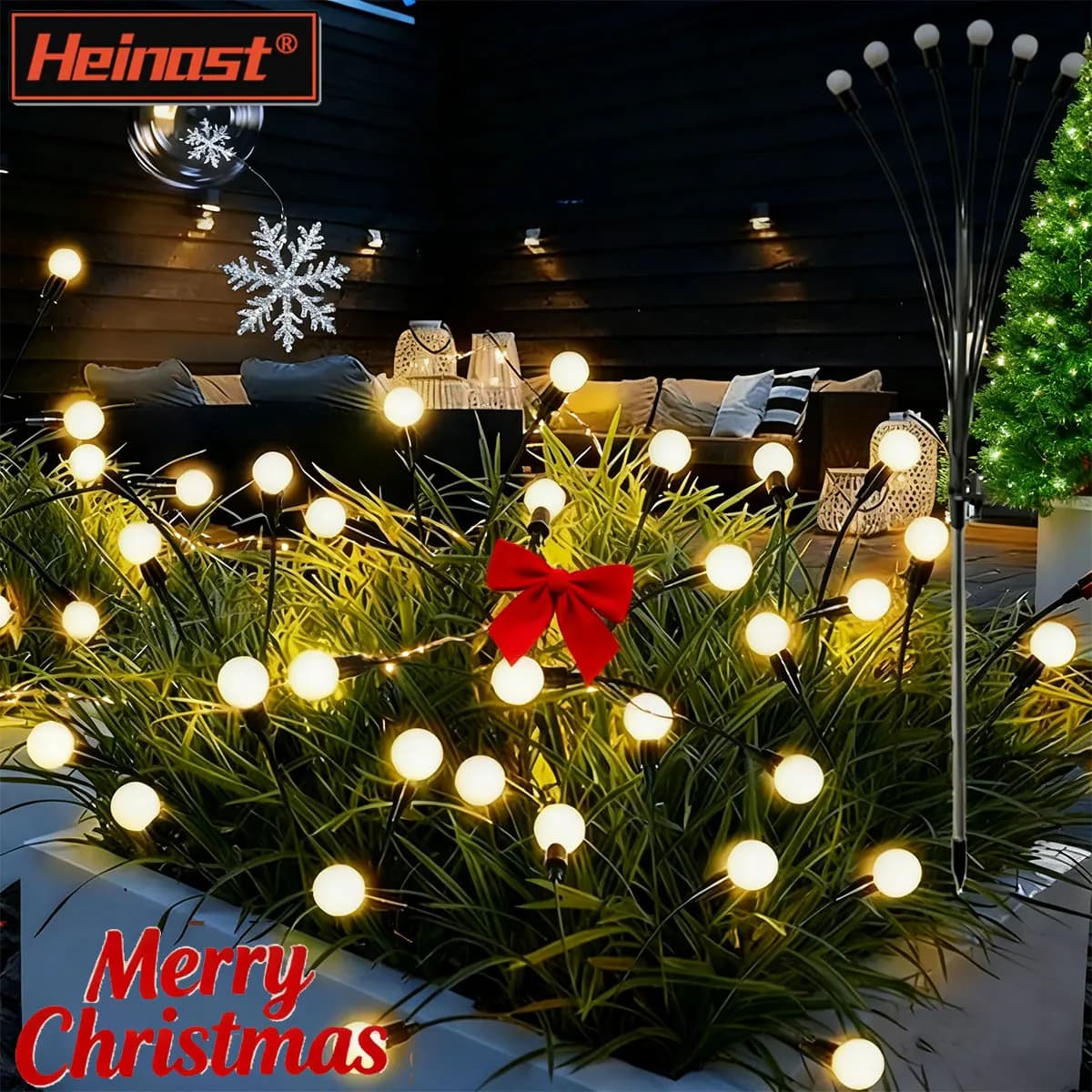 Outdoor Lights Solar Garden Lamp Garden Lamp Lamp LED Ground Lamp Lubricant Operated By The Wind For Christmas Light Garden Landscape