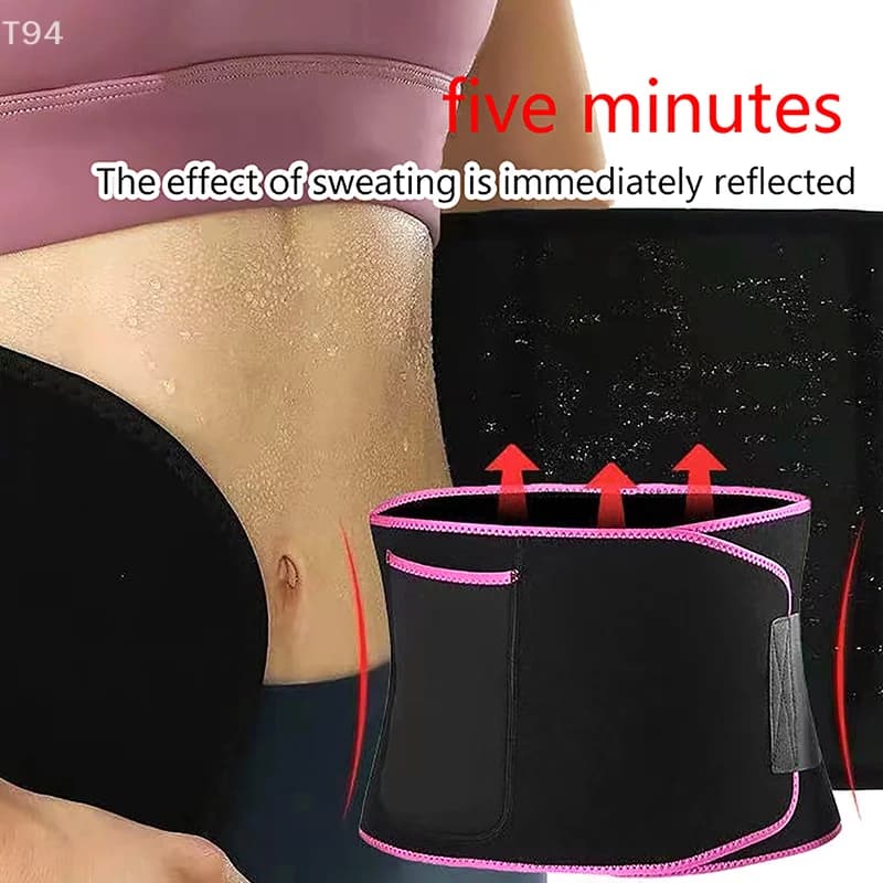Sauna set Trimmer for life Sports sweat burst waist support belt Running form Training belt for fat burning abdominal life