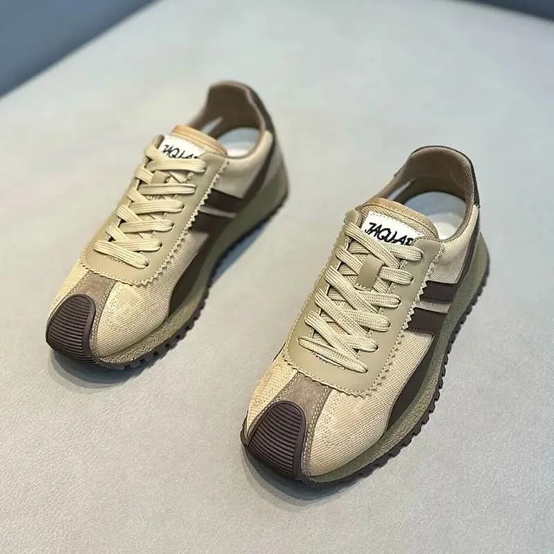 Men's retro racing shoes Sneakers casual in breathable mesh Light Forrest Gump Canvas Outdoor Summer Tennis