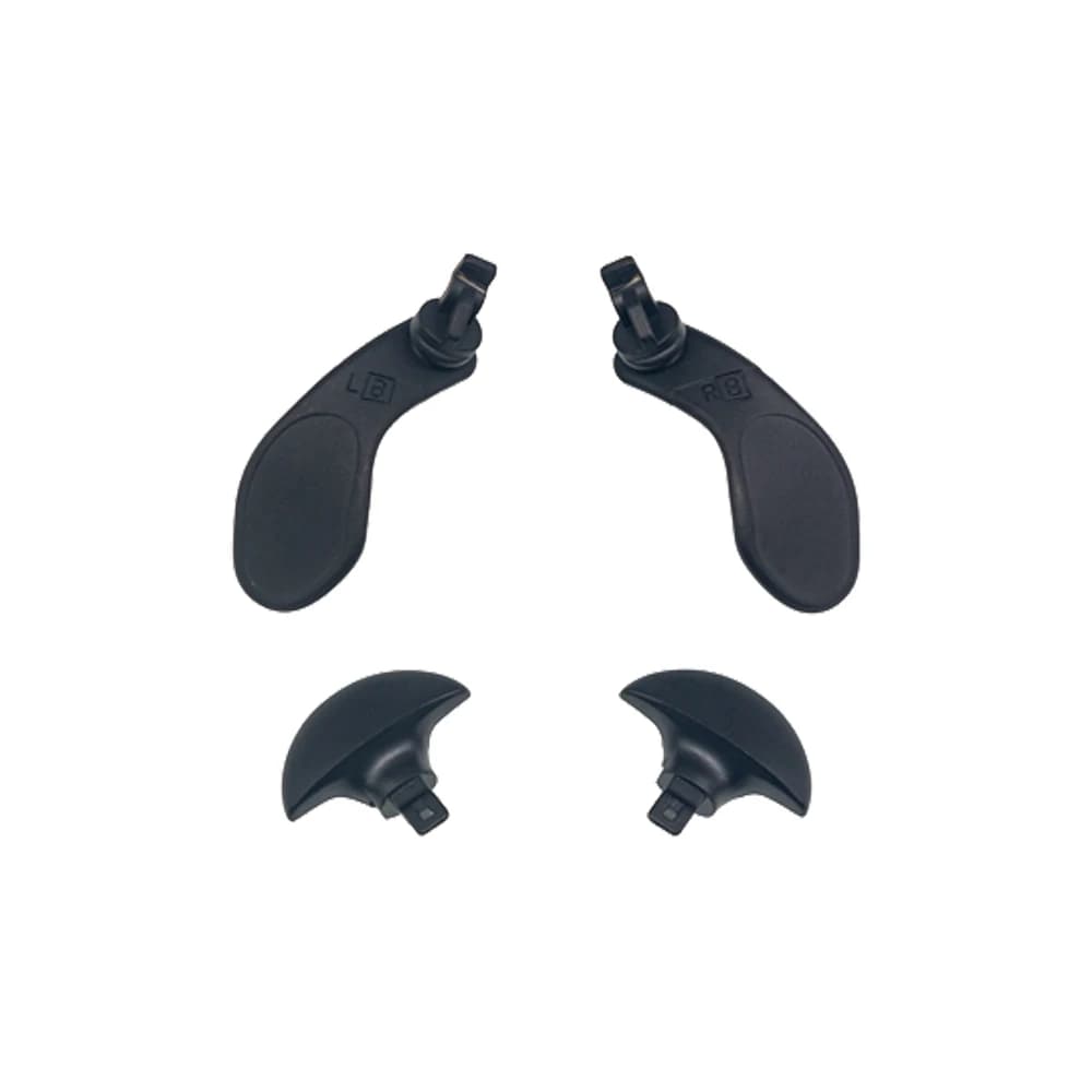 4 Pezzi Tasti Posteriori per Controller di Gioco, Resistenti all'Usura e Anticorrosione, Accessori di Ricambio per Controller PS5 Elite