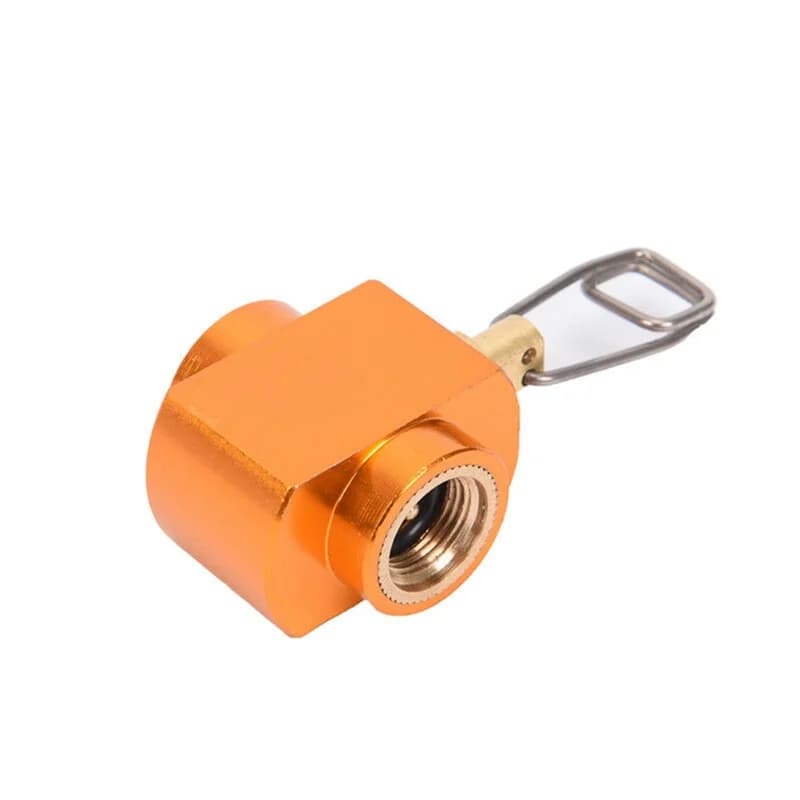 Adattatore per fornello a gas, risparmiatore di gas, convertitore di pressione, adattatore di ricarica per bombole di gas da campeggio