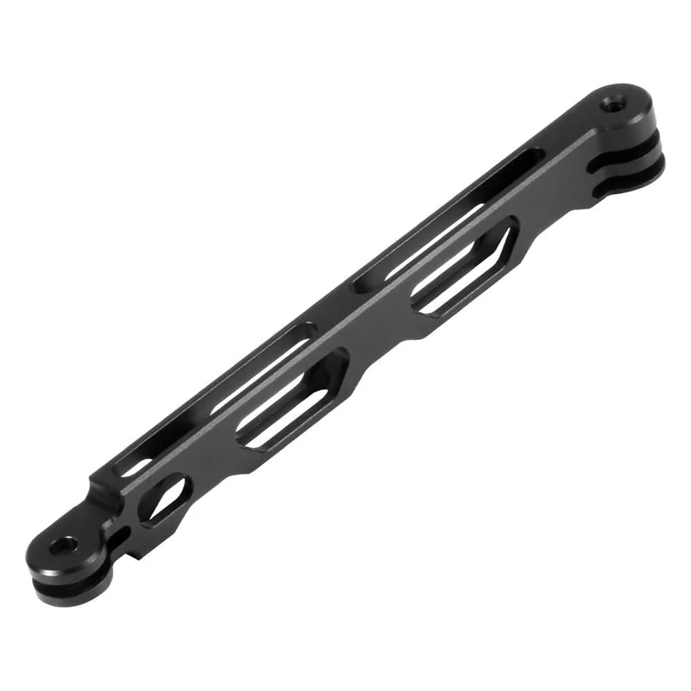 Aluminum Alloy Selfie Helmet Extension Arm Lengthened Rod Bracket Tripod Adapter for GoPro for Insta360 X5 X4 DJI Osmo Action 5