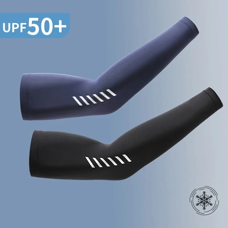 Protective sleeves UPF 50+ Anti-UV Subtiles for Men, for Guide and Cycling, UV Protection for Arms, Ice Silk Sleeves