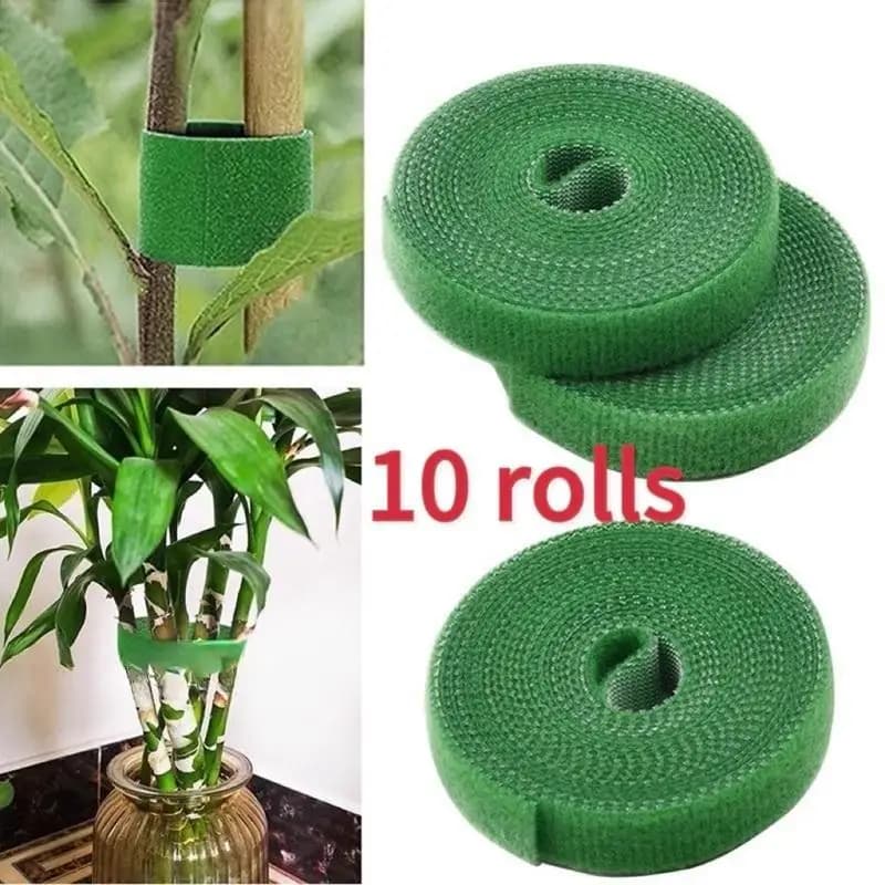 Fascette per piante in nylon Fasciatura per piante Gancio per legare Supporto per piante regolabile Nastro di fissaggio riutilizzabile per accessori da giardino domestico