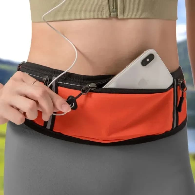 Professional Running Waist Bag Man Woman Hidden Gym Sports Bags Running Waist Bag