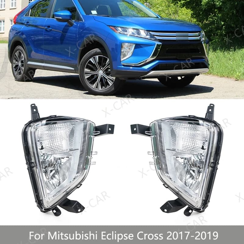 Front bumper Fendinebbia Trun Singal Bulbless lamp for Mitsubishi Eclipse Cross 2017 2018 Fendinebbia