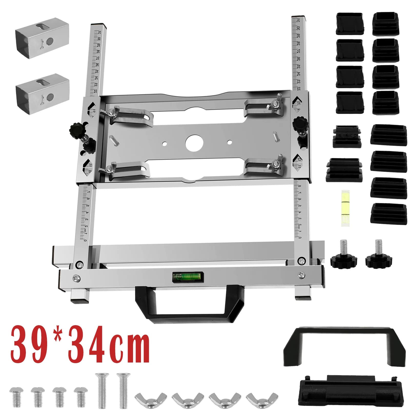 Electricity Woodworking Cutting Machine Edge Guide Adjustable Card Circular Saw Support Cutting Track Milling Quick Position