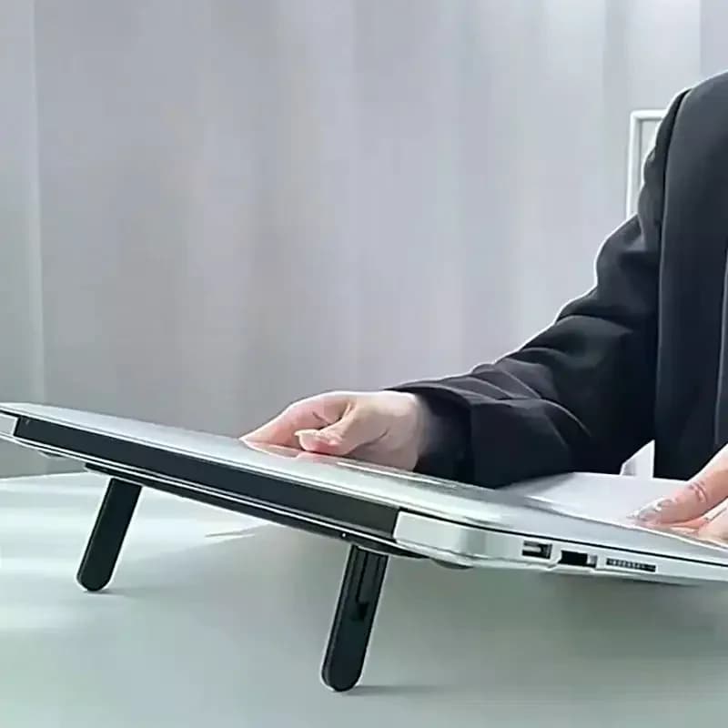 Supporto universale per laptop da 1/2 pezzi, supporto invisibile per raffreddamento notebook, accessori per supporto laptop.